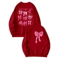 thumbnail image 3 of Chandail à Capuche Tendance pour Femmes, Imprimé Lettre, Col Rond, Automne & Hiver, Léger, Veste à Capuche Zippée, Veste Active, 3 of 3