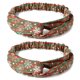thumbnail image 1 of Diadema navideña, pañuelo navideño, accesorio elástico para el cabello para trajes navideños familiares para mujeres, 1 of 5