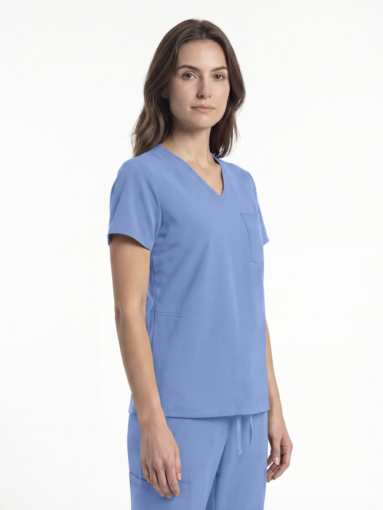 Scrubstar Unisex Core Essentials V-Neck Scrub Top, Sizes XS-3XL