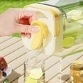 thumbnail image 1 of HSQJHJF Cold Kettle Summer Fruit Tea Beverage Can With Built In Faucet Large Capacity Juices Bucket, 1 of 6