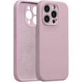 thumbnail image 1 of PIOE-for iPhone 13 Pro Max Case Silicone,with [Full Camera Protection][Soft Anti-Scratch Microfiber Lining],Liquid Silicone Ultra Slim Shockproof Phone Case for Men Women Girls-Black Currant, 1 of 4