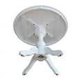 thumbnail image 5 of Pemberly Row 30" Round Top Pedestal Dining Table in White, 5 of 7