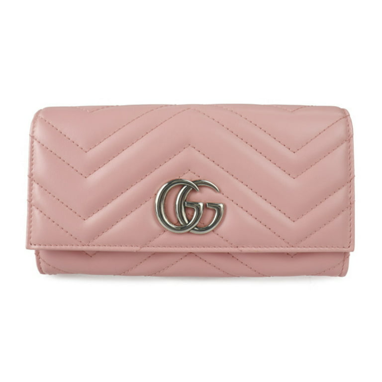 Gucci Pink Logo Bifold Wallet for Men