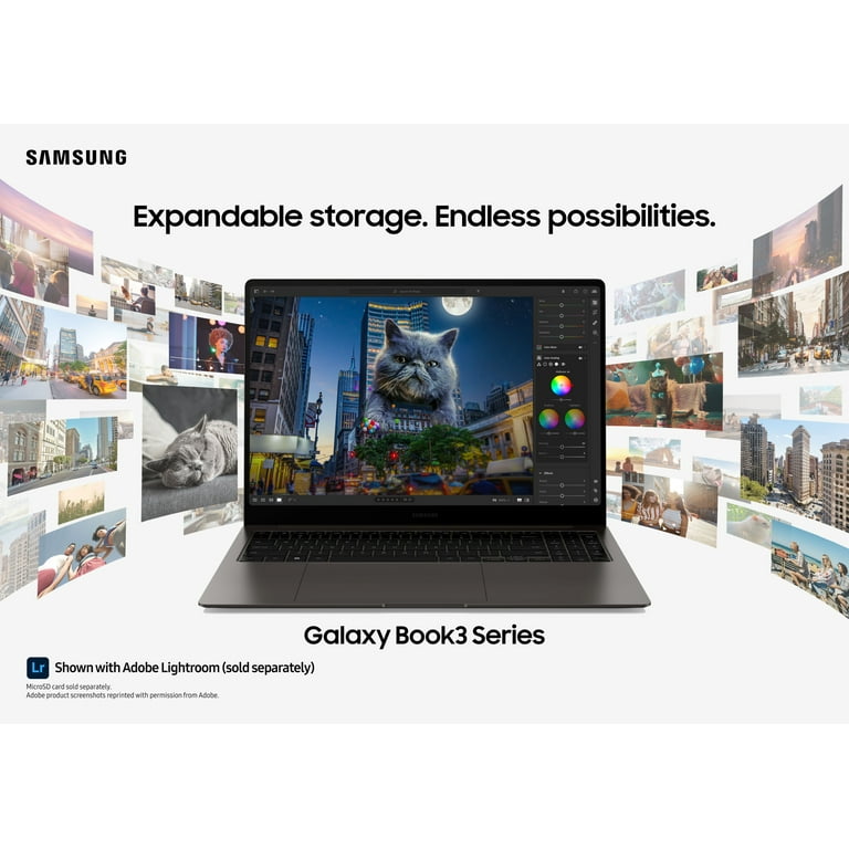 Samsung Galaxy Book3 15.6 inch High Speed Notebook, Intel Core i7