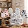 thumbnail image 6 of Girls Backpack Set, Cute School Backpack for Teens Girls Kids Bookbags for Elementary High School Women Laptop Bags Daypacks Set With Lunch Bag and Pencil Case, 6 of 6