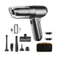 thumbnail image 2 of yuksok Cordless Handheld Vacuum Cleaner, Mini Duster Rechargeable for Home, Office with gray with bag, 2 of 9