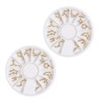 thumbnail image 1 of 2 pegatinas para plato giratorio de manicura., 1 of 3