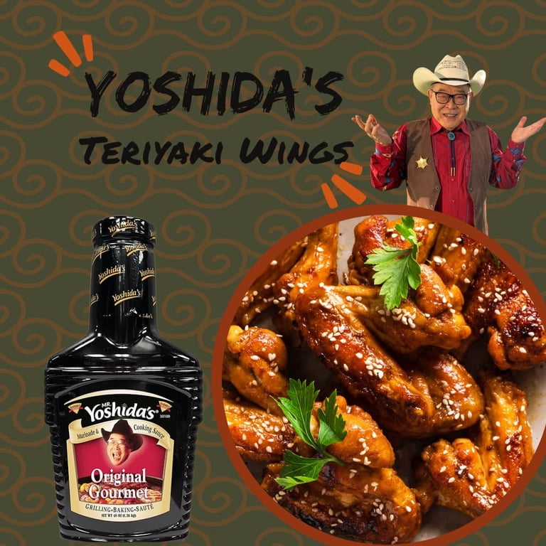 Mr. Yoshida's Teriyaki Marinade & Japanese Barbecue Cooking Sauce