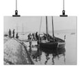 thumbnail image 2 of Print: Return From The Fishing, Lerwick, circa 1900, 2 of 4