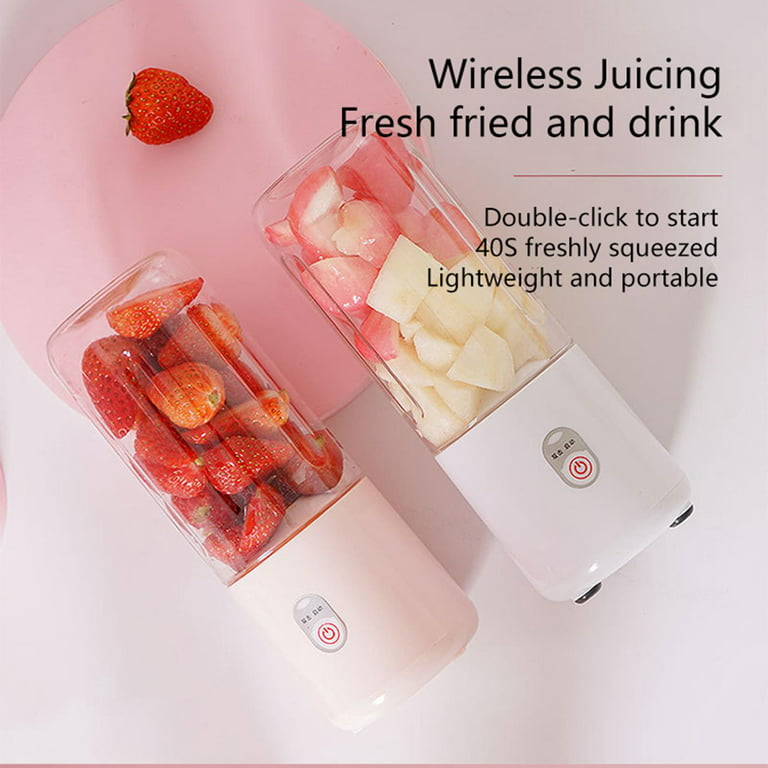 Wireless Electric Blender Portable Juicer USB Rechargeable Fruit