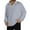 Light Gray, variant on CharmCyan Men's Casual Collared Long-Sleeve Knit Base Layer Top Black L