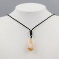 thumbnail image 4 of HOOUN Natural Citrine Crystal Rough Gemstone Irregular Pendant Necklace Quartz, 4 of 5