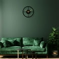 thumbnail image 5 of Minimalist Wall Clock Mirror Surface Frameless for Living Room Hotel, 5 of 9