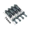 thumbnail image 4 of 4pcs RC Crawler 74 Mm Metal Shock Absorber for ZP1003 ZP1004 4WD Replacements Vehicles - Titanium, 4 of 6