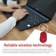thumbnail image 4 of Ratón óptico inalámbrico Logitech M280, receptor de escritorio, ratón inalámbrico (rojo) Ehuebsd Para estrenar, 4 of 6