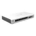 thumbnail image 2 of NETGEAR Smart GC110 - Switch - L2+ - smart - 8 x 10/100/1000 (PoE) + 2 x SFP - desktop, wall-mountable, 2 of 4