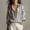 Gray-01, variant on Nugftut Tops for Women Striped Button Down Shirts Long Sleeve Lapel Blouses Casual Basic Tops