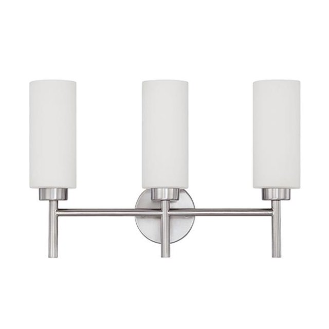 Concord F2803-80 3-Light Rossington Vanity In Bright Satin Nickel