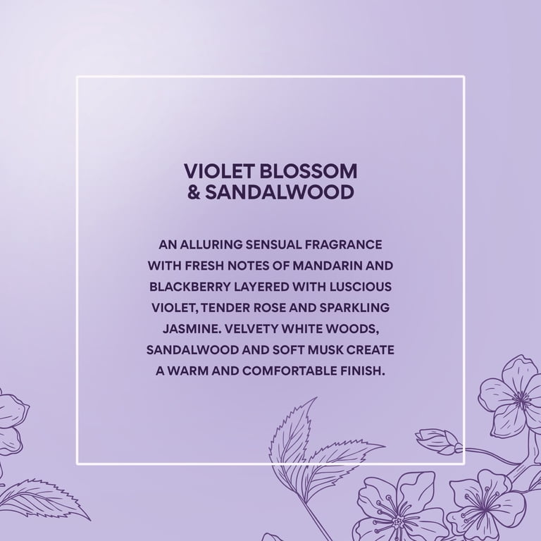 Jones New York Summer Jasmine Perfume, Violet Blossom & Sandalwood