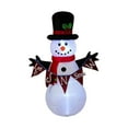 thumbnail image 3 of muñeco de nieve inflable,Muñeco de nieve inflable navideño para decoración exterior,Decoración inflable iluminada para jardín,césped o patio,Decoración navideña inflable con luces LED, 3 of 8