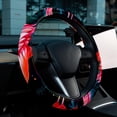 thumbnail image 6 of Flamingo Car Wheel Covers Steering Wheel Cover 14.5 Inch Printing PVC Leather Auto Accessories, 6 of 6
