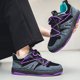 thumbnail image 4 of Zapatillas de deporte para hombre con cordones de cuero PU resistente al desgaste para primavera otoño (41) Púrpura Likrtyny Tenis De Mujer Tenis De Hombre, 4 of 8