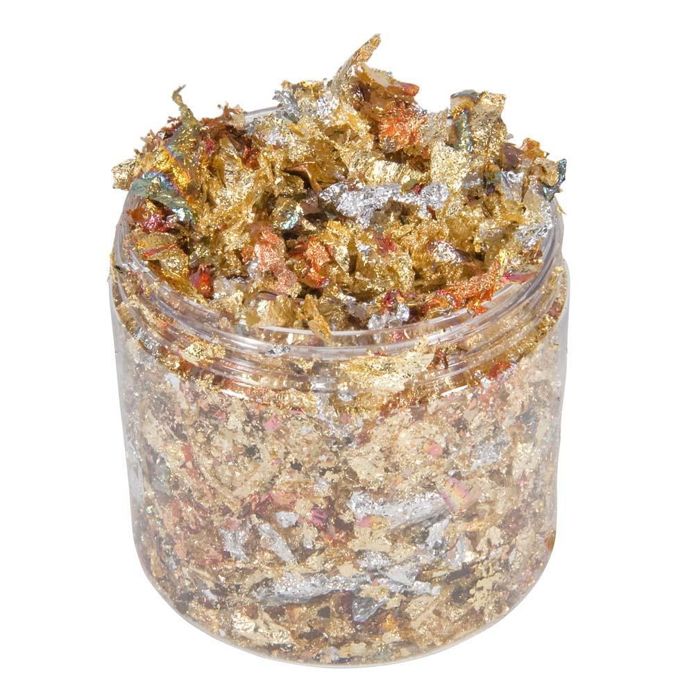 Cosmic Shimmer Gilding Flakes 200ml-Sunlight Speckle