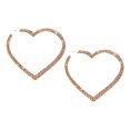 thumbnail image 1 of Pendientes de Pendiente de diamantes de imitación Geométrico nte para el trabajo Fiesta Diario Dorado Yuyangstore Pendientes Corazón Cristal, 1 of 8