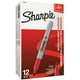 thumbnail image 1 of Marcador Permanente Sharpie Punto Fino Caja 12 Piezas Unisex, 1 of 4