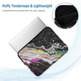 thumbnail image 2 of FORMRS 13-13.3 inch Laptop Sleeve Case Soft Carrying Quilted Computer Bag Cover, Colorful White, 2 of 7