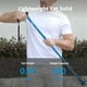 thumbnail image 3 of Bastón todoterreno HEALTHBAZAAR para hombre y mujer, ligero, plegable, ajustable, con amortiguación, para personas mayores y adultos | HealthBazaar (Negro), 3 of 5
