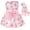 1 pc Pink, variant on 5 Pcs Riklu Dog Dresses for Small Dogs Girls, Floral Puppy Dresses Princess Bowknot Summer Dress (L)