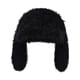 thumbnail image 5 of Gorro de felpa con orejas largas Yuyangstore Gorro de Invierno para adultos Negro, 5 of 8