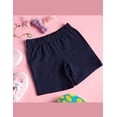 thumbnail image 4 of Girls' Value Pack Solid Cotton Bike Shorts (Pack of 3) - Sizes 2-16, 4 of 7
