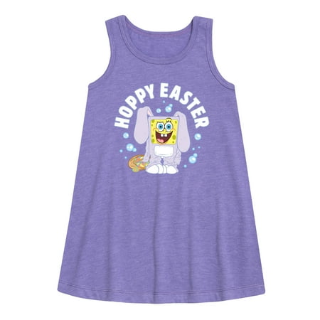 

SpongeBob Squarepants - Hoppy Easter - Toddler and Youth Girls A-line Dress