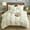 creamy-white, variant on BLEUM CADE Luxury Fluffy Fuzzy Queen Bedding Comforter Set,4 Pieces Shaggy Duvet Cover Set,Furry Plush Velvet Bed Comforter Cover with Zip Closure,Queen,Creamy-White
