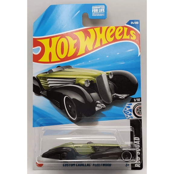 2025 Hot Wheels Custom Cadillac Fleetwood 24/250 HW Rod Squad 1/10