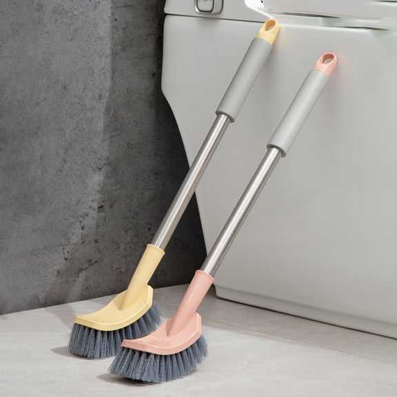 Cheers US Kitchen Scrub Brush, Right Angle Dish Scrub Brushes for Cleaning Bottle Brush with Handle for Sink, Dishes, Tile Lines, Window Gap Cleaning Bathroom Brush with Stiff Bristles