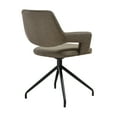thumbnail image 3 of Esme Shilo 5 Piece Dining Set Taupe with Gray Faux Leather Chairs, 3 of 6
