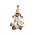 thumbnail image 3 of Colgante de muñeco de de Navidad, adorno colgante, regalo festivo, decoración divertida de escena de ventana para chimenea, boda, celebración Muñeco de nieve, 3 of 8