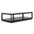 thumbnail image 4 of SAFAVIEH Couture Benecarlo Modern Glass Coffee Table, Black/Clear, 4 of 10