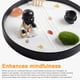 thumbnail image 3 of Kits De Decoración De Caja De Arena De Meditación De Escritorio Japonés, Adorno De Caja De Arena De Jardín De Arena Zen Con Esfera De Sello De Arena Y Accesorios Esenciales Noticed HA018410-00, 3 of 7