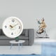 thumbnail image 2 of Reloj de pared,Reloj de pared decorativo,moderno y elegante.,Figuras de payaso,Escultura de payaso como adorno de mesa,Colección de estatuillas de payasos adorables, 2 of 8