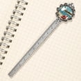 thumbnail image 3 of Santa Claus Vintage Silver Lace-Edged Bookmark - Gift for Readers and Book Lovers, 3 of 5
