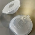 thumbnail image 3 of 2 Pcs/Set Wearable Nursing Cups Breast Shells Breastmilk Collecter Milk Catcher, 3 of 11