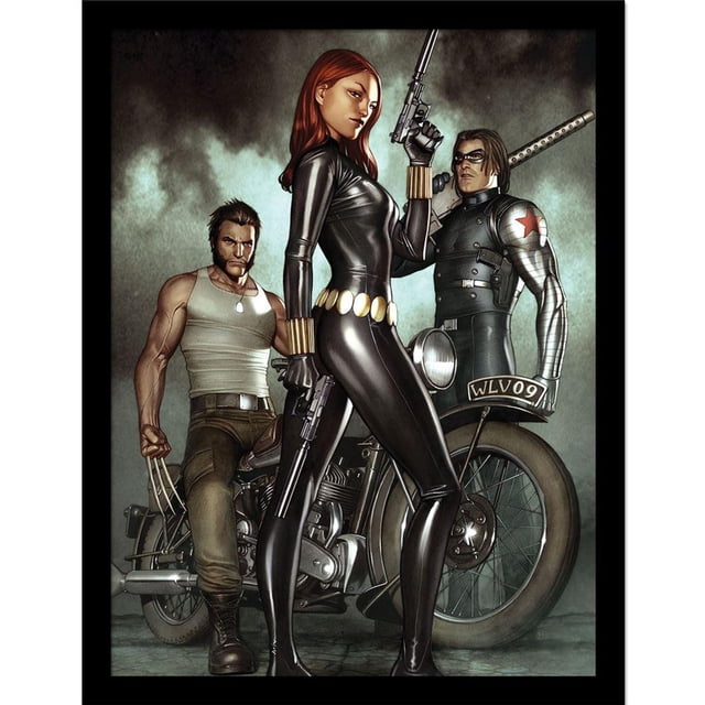 Black Widow Deadly Origin Vol 1 Affiche Encadrée