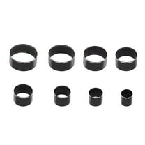 TAPDRA 8 Piece Leather Circle Cutter 20-55mm Punch Set Alloy Steel Sharp Edges Stored in Case Leatherworking & Crafts