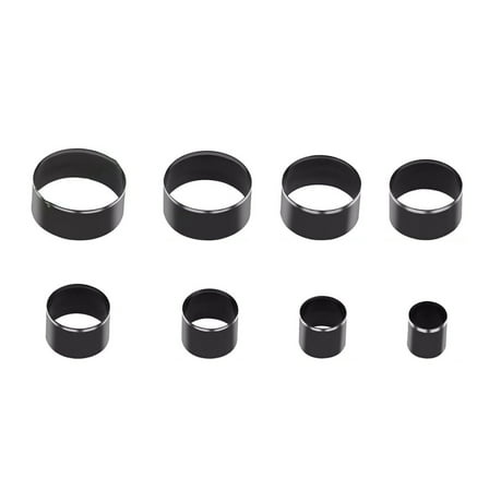 TAPDRA 8 Piece Leather Circle Cutter 20-55mm Punch Set Alloy Steel Sharp Edges Stored in Case Leatherworking & Crafts