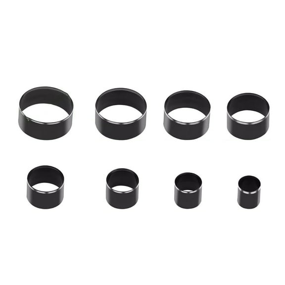 TAPDRA 8 Piece Leather Circle Cutter 20-55mm Punch Set Alloy Steel Sharp Edges Stored in Case Leatherworking & Crafts