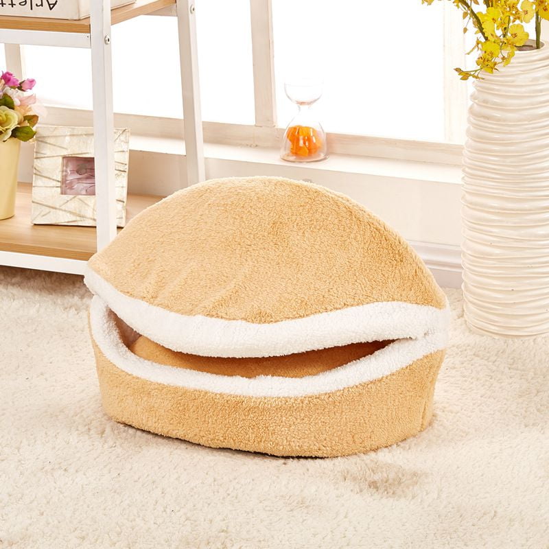 hamburger dog bed